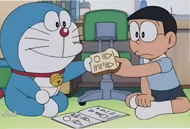 Hình ảnh Doraemon với túi thần kỳ
