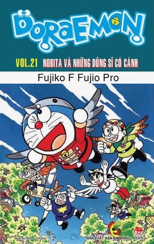 Hình ảnh nhóm bạn Nobita và người chim trong phim Doraemon: Nobita và những dũng sĩ có cánh