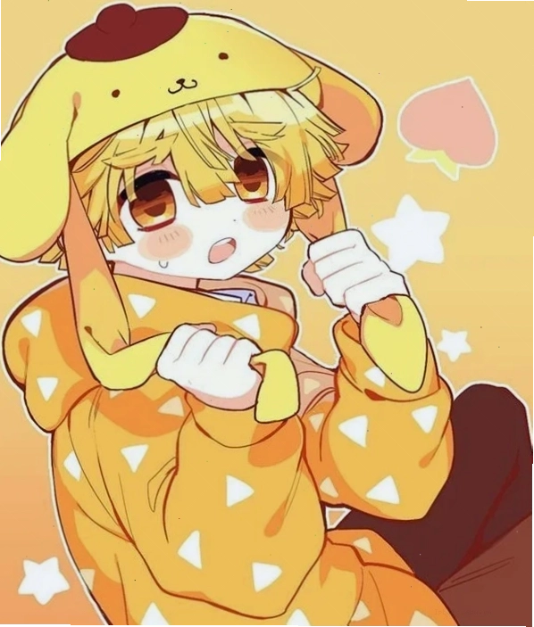 Hình ảnh Zenitsu chibi Full HD