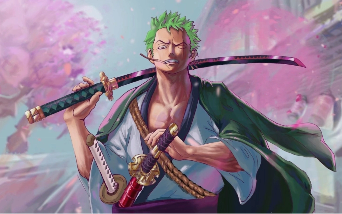 Hình ảnh zoro đang trong thế tấn công