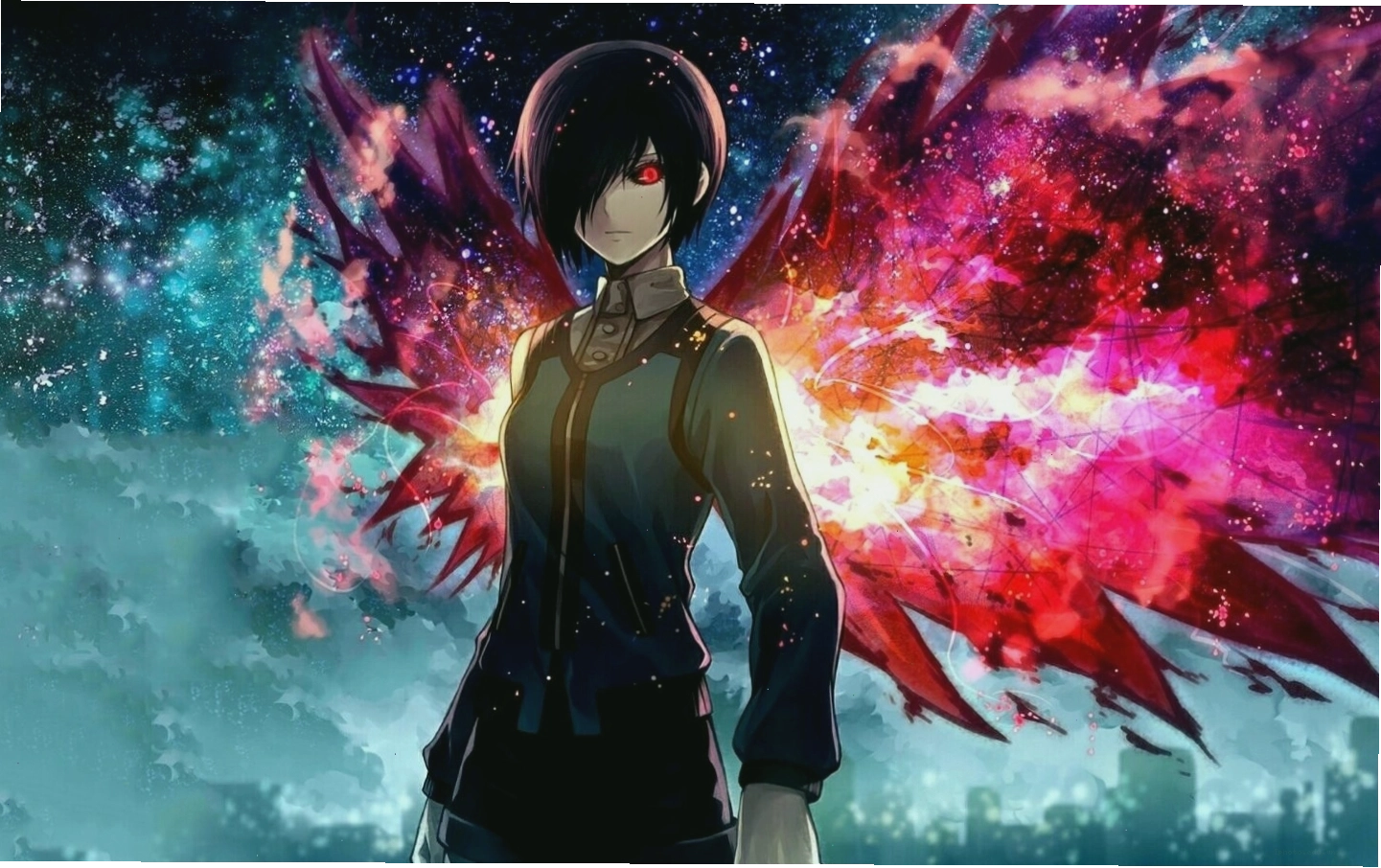 Hình nền anime lạnh lùng và quyền lực của một vị tướng