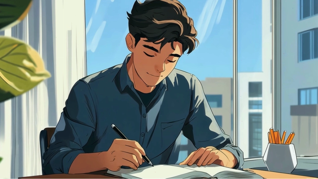 Hình nền động anime đầy màu sắc
