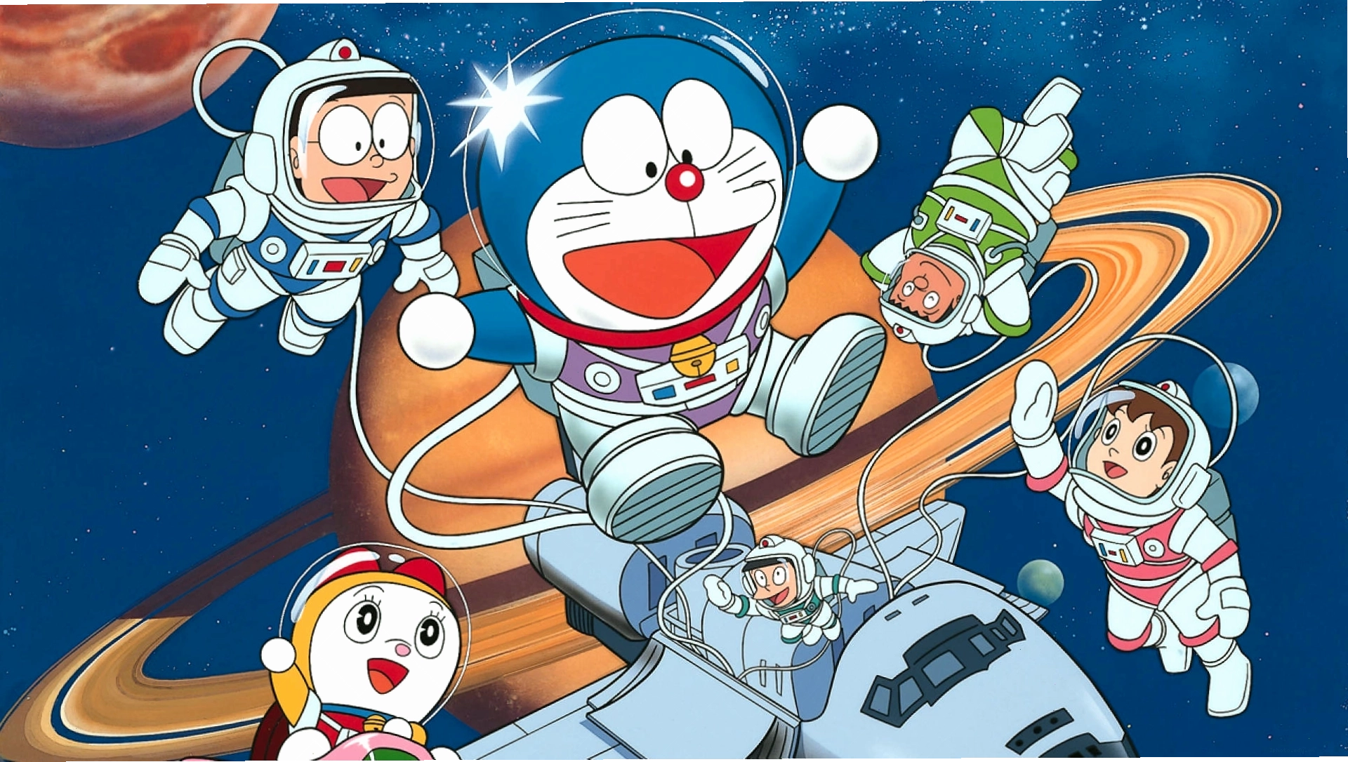 Hình nền Doraemon đẹp mắt cho laptop