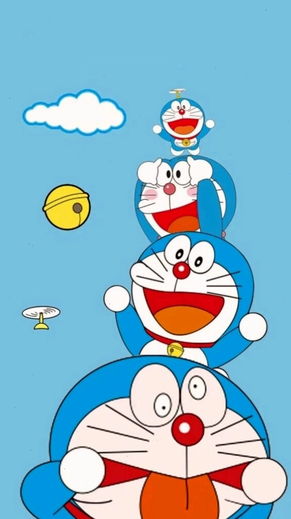 Hình nền Doraemon và Nobita chibi, tình bạn vĩnh cửu không phai nhòa