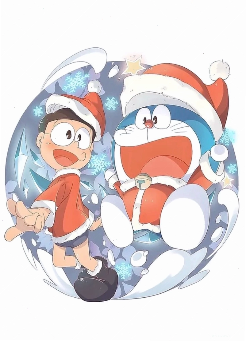 Hình nền Doraemon và Nobita với phong cách mới