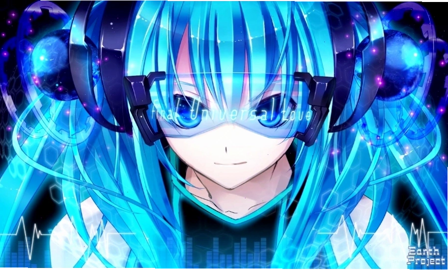 Hình nền máy tính Anime 3D ấn tượng