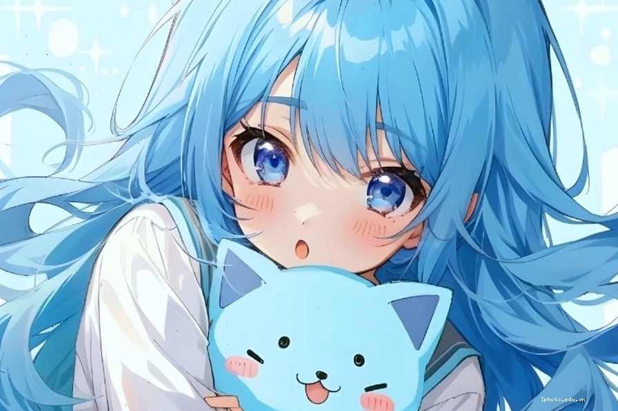 Hình nền máy tính Anime phong cách giả tưởng