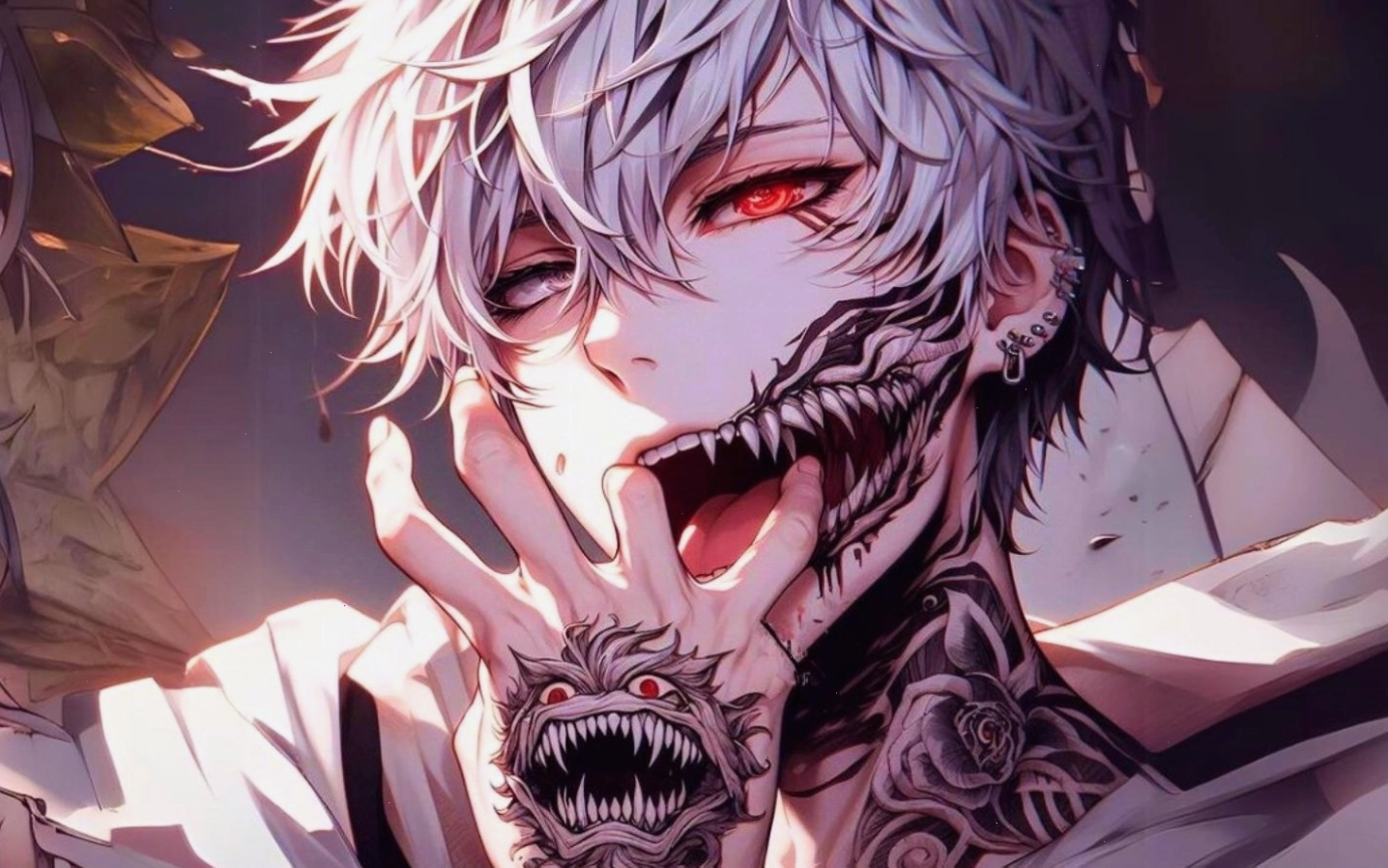 Hình nền nhân vật anime đầy lạnh lùng và cuốn hút