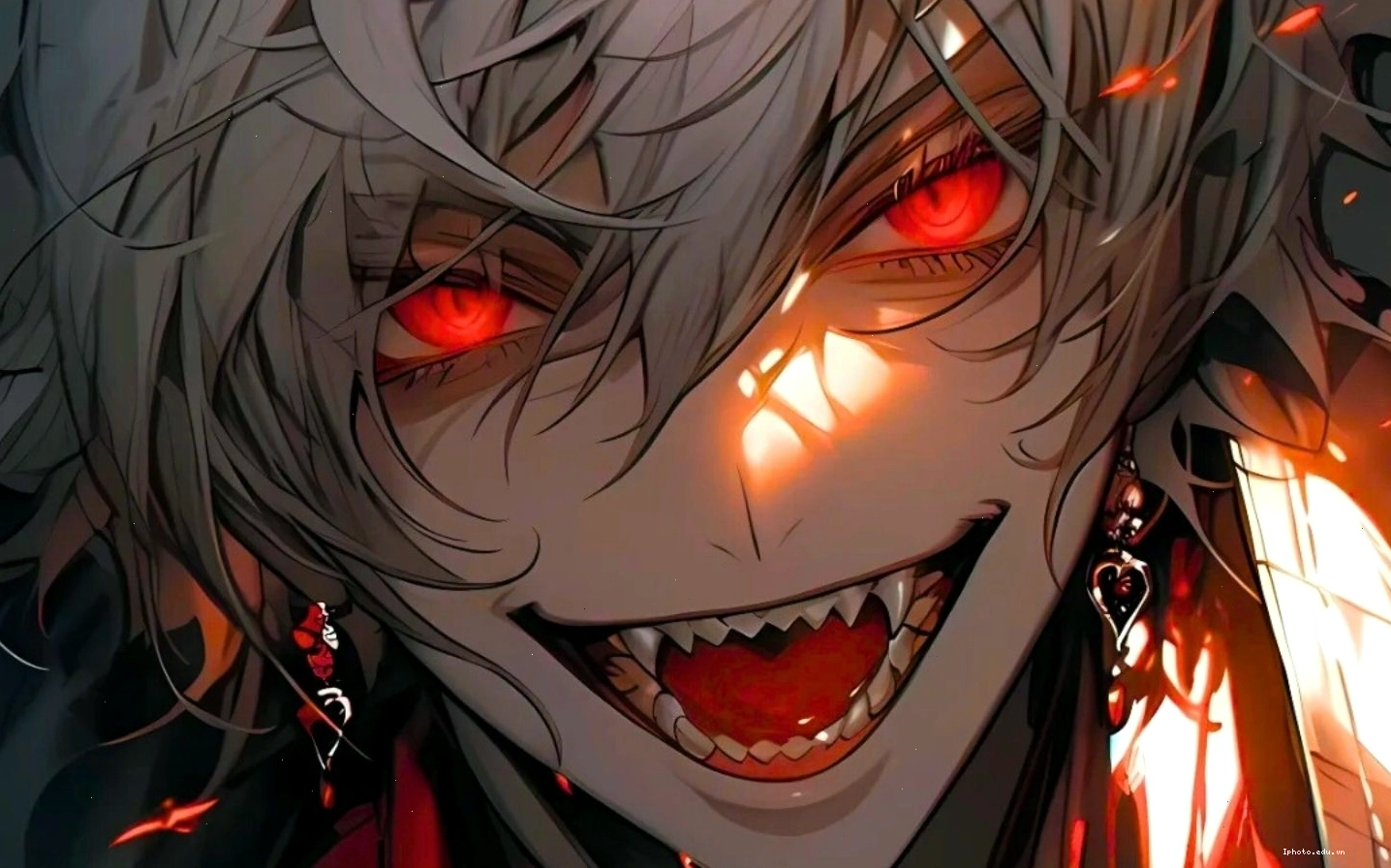Hình nền nhân vật anime phản diện cực ngầu và đầy thách thức
