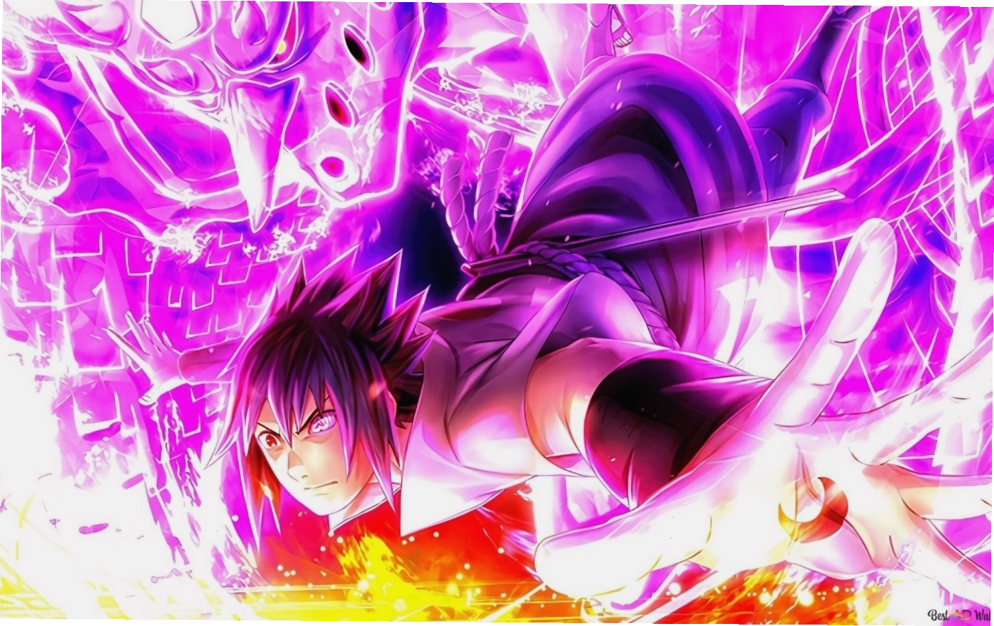 Hình nền sasuke trong phiên bản mạnh nhất