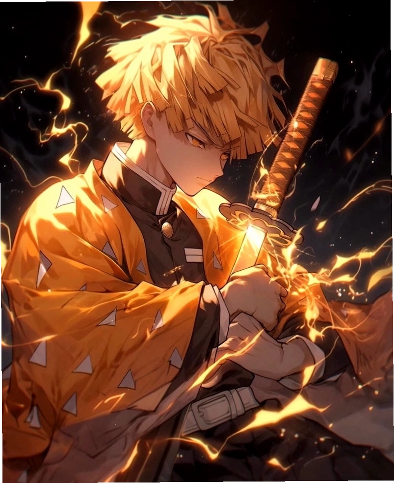 Hình nền Zenitsu anime ngầu