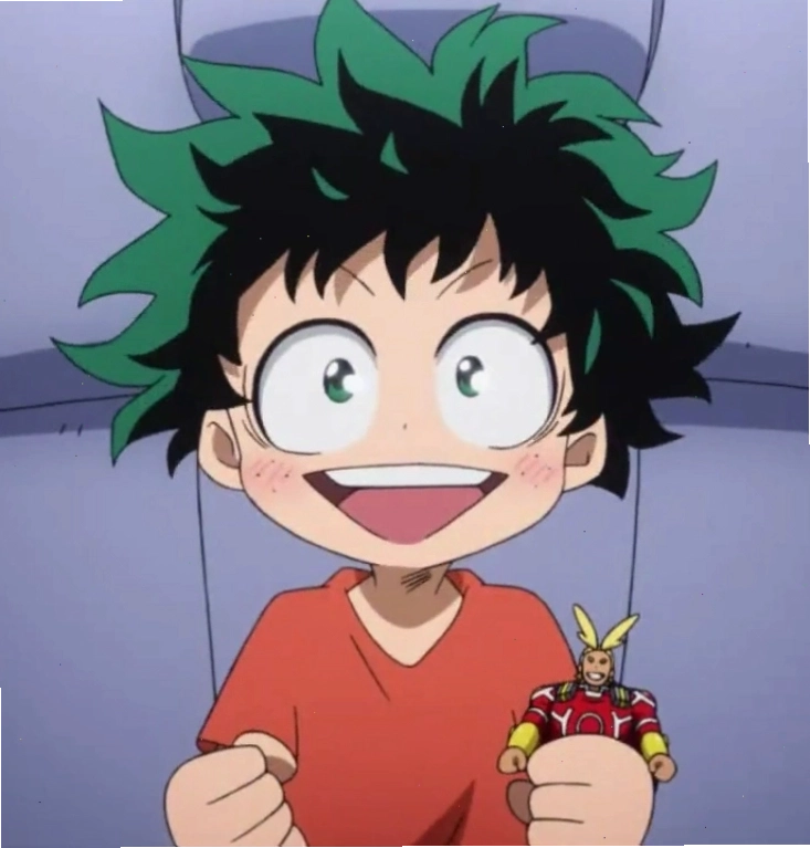 Izuku Midoriya thời thơ ấu với ước mơ trở thành anh hùng