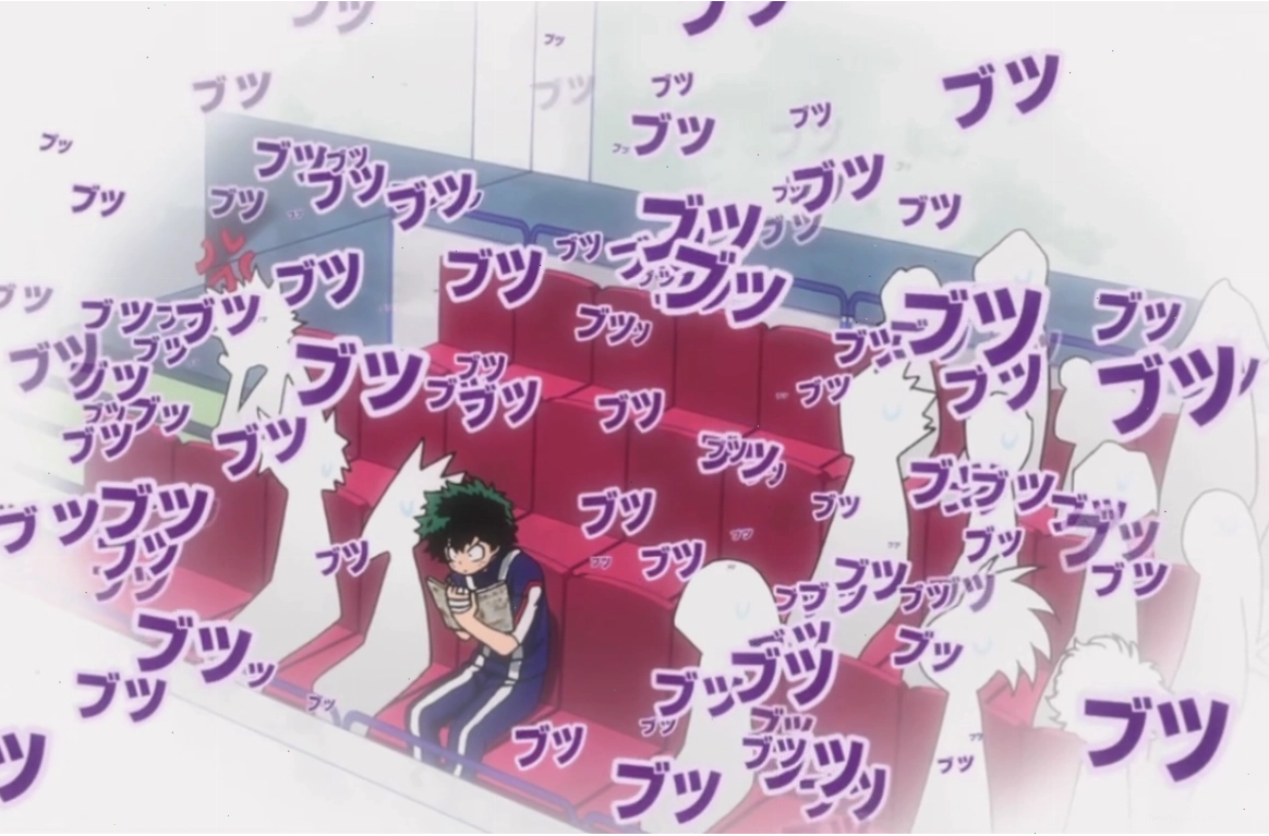 Izuku Midoriya thường xuyên lẩm bẩm khi phân tích