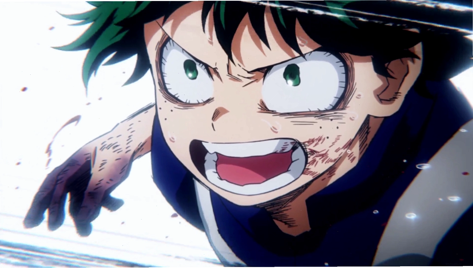 Izuku Midoriya với quyết tâm trở thành anh hùng
