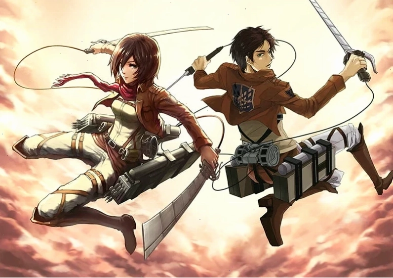 Khoảnh khắc Mikasa Ackerman thể hiện sự quan tâm sâu sắc dành cho Eren