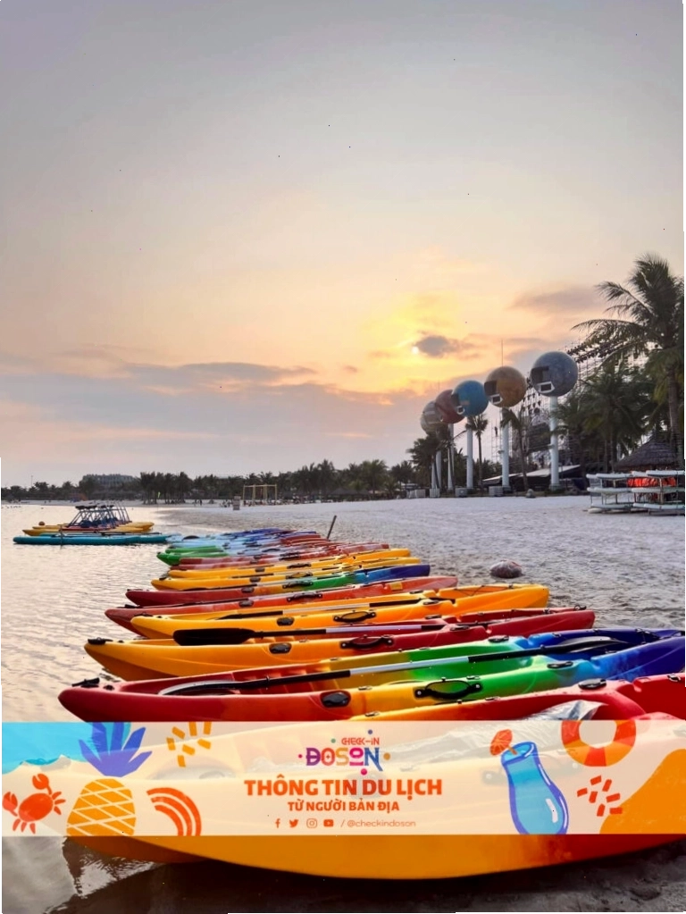 Khu vui chơi trẻ em tại Dragon Beach với nhiều trò chơi hấp dẫn