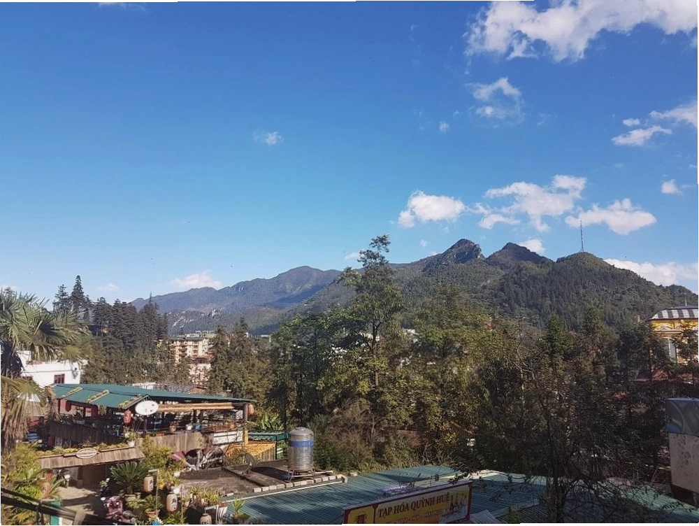 Kiến trúc độc đáo của Sapa Dragon Hotel nhìn từ bên ngoài