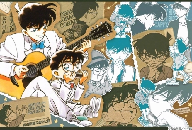 Kudo Shinichi trong hình dáng thiếu niên điển trai