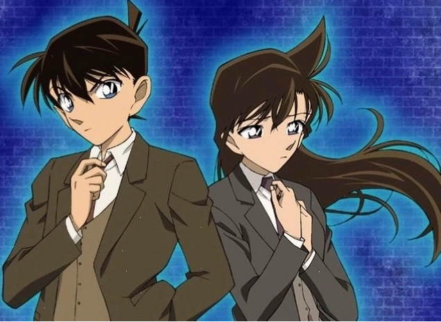 Kudo Shinichi trong trang phục thám tử