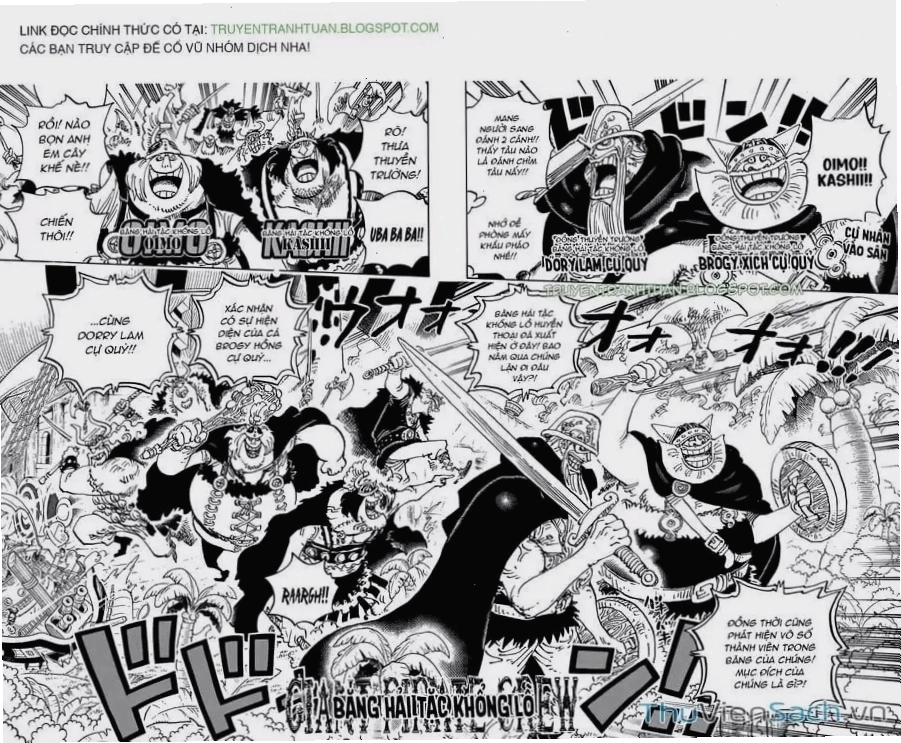 Luffy và Zoro đối mặt với kẻ thù trong One Piece tập 1111