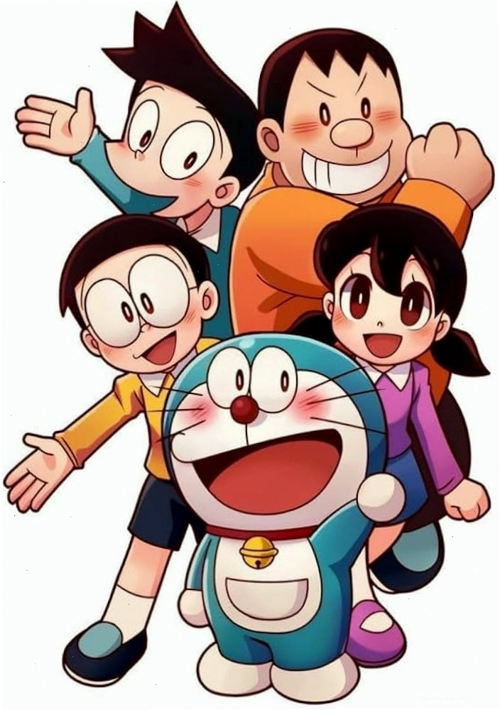 Luna trong Doraemon anime thể hiện sự dũng cảm và thông minh