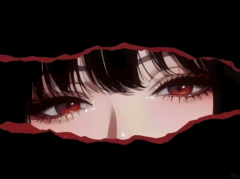 Mắt anime nữ được vẽ với nhiều chi tiết tạo chiều sâu và cảm xúc