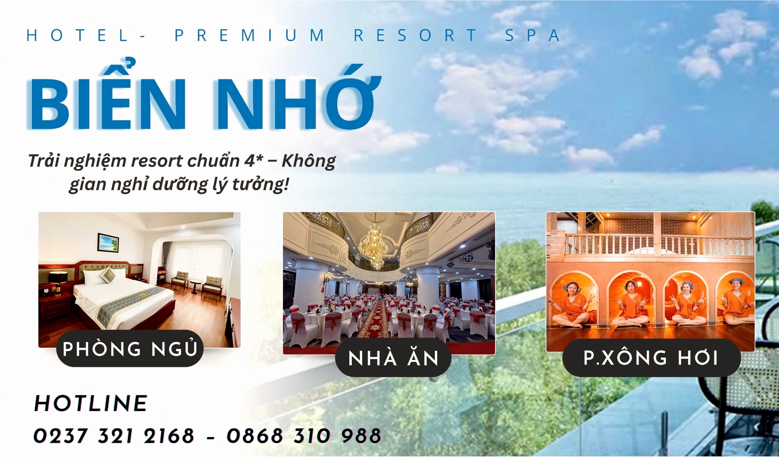 Mẫu phòng Deluxe Sea View tại Dragon Sea Hotel Sầm Sơn