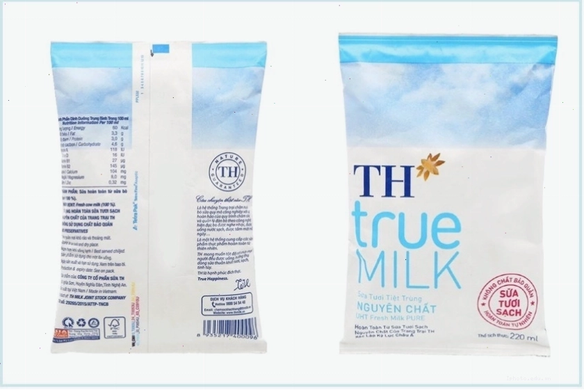 Mẹ có thể dùng Sữa tươi TH true MILK không đường 220 ml để làm bánh rán doremon cho con