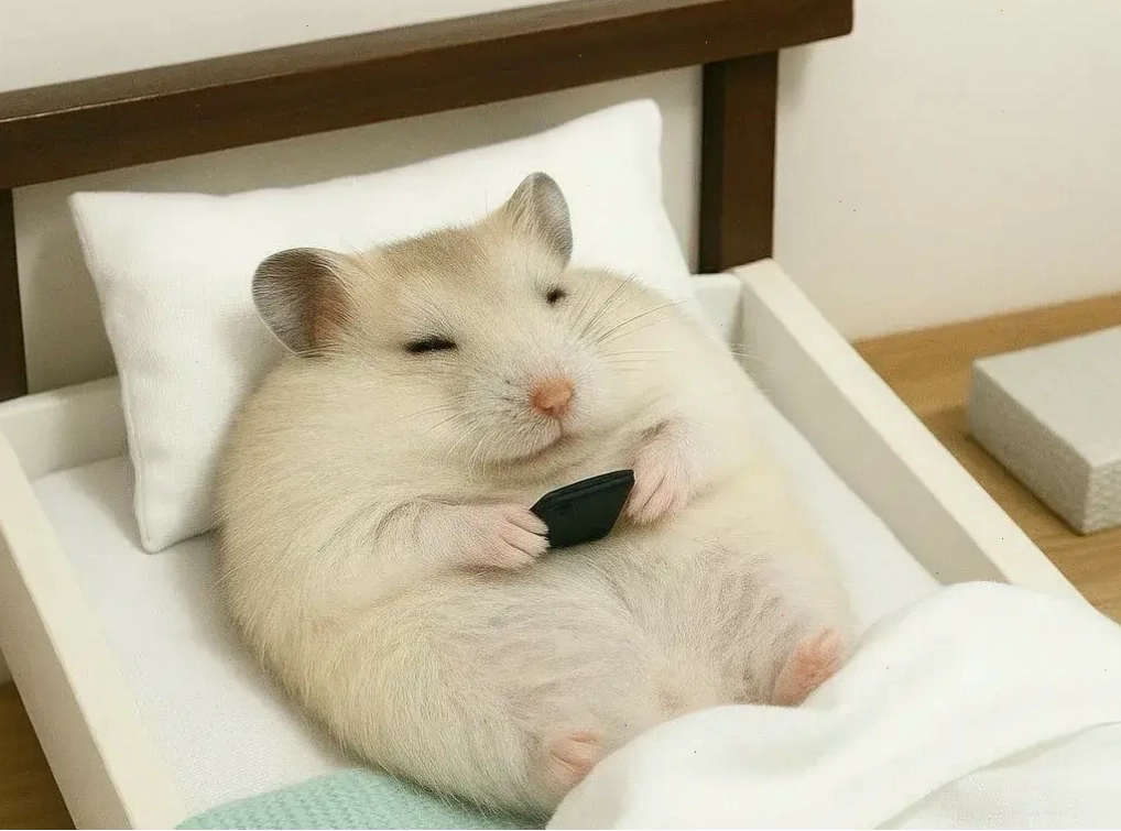 Meme chuột hamster hài hước sáng tạo