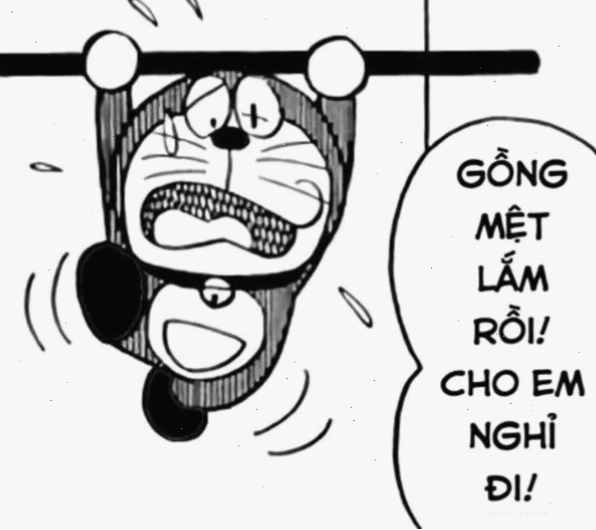 Meme Doraemon chế với các tình huống hài hước