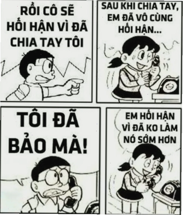 Meme Doraemon phiên bản tiếng Việt