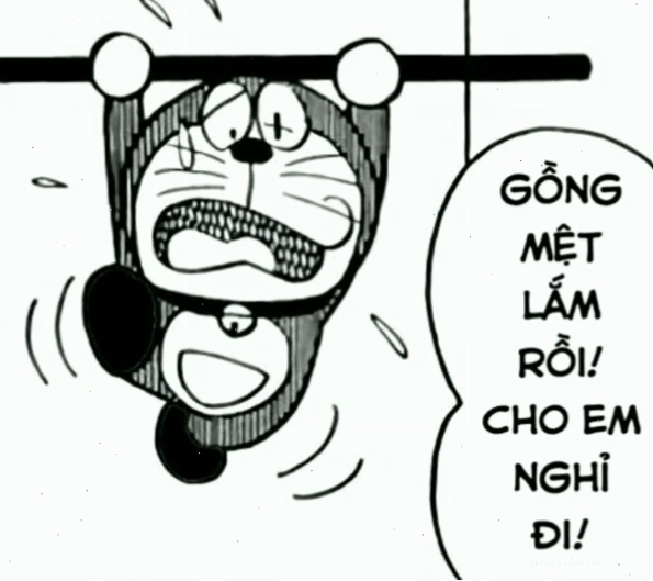 Meme Doremon chế với tình huống quen thuộc