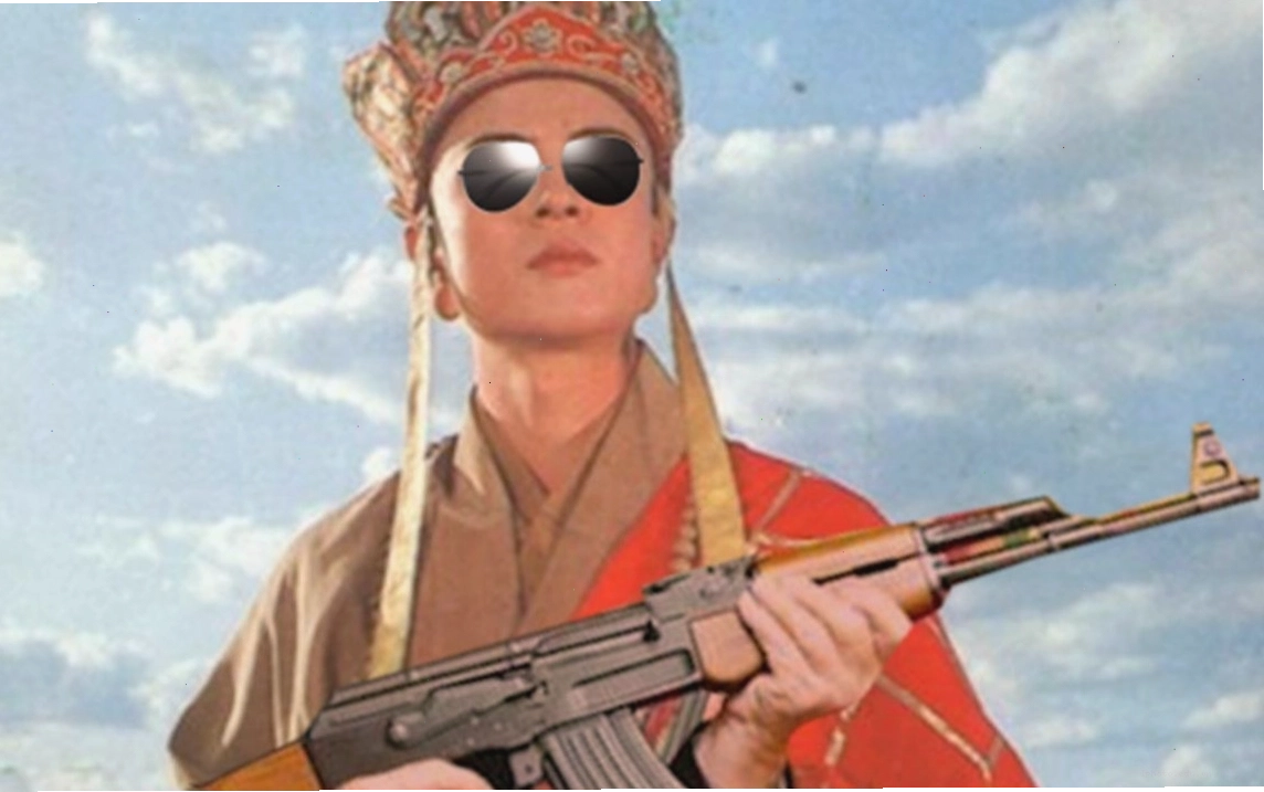 Meme Đường Tăng phiên bản hiện đại