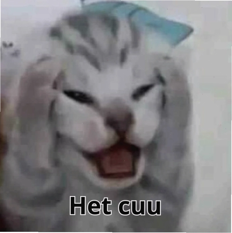 Meme nghiêu cứu với biểu cảm bất lực