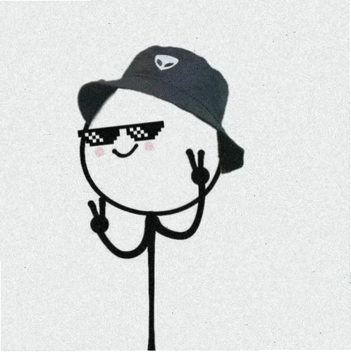 Meme người que giơ tay chào thân thiện
