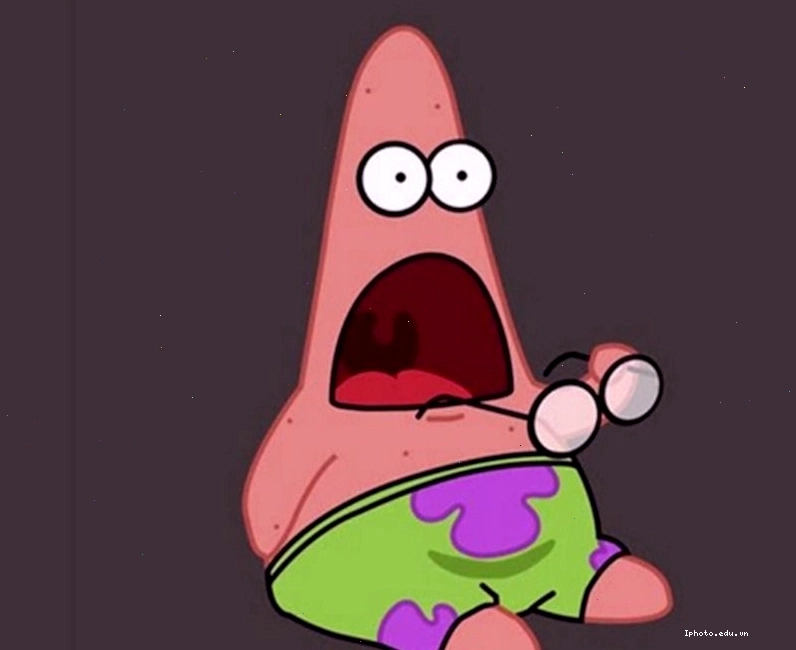 Meme nhân vật hoạt hình với cử chỉ hài hước