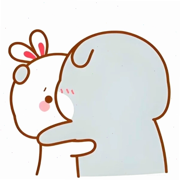 Meme ôm nhau cute thể hiện tình bạn thân thiết