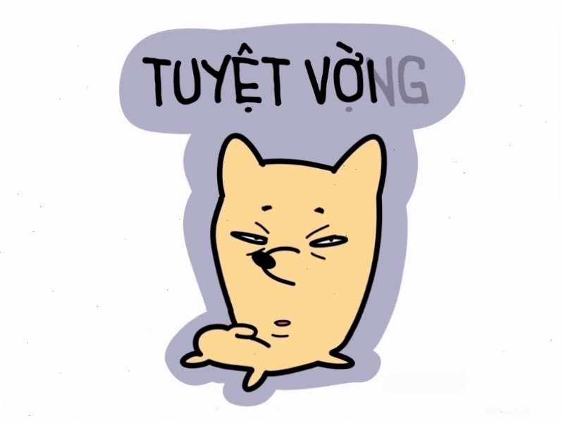 Meme tuyệt vời và tuyệt vọng với biểu cảm đối lập