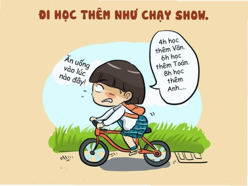 Meme về tình trạng đi học