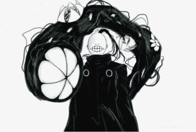 Một nhân vật Ghoul bí ẩn với Kakugan đặc trưng, ám chỉ đến hình tượng "Cú" trong Tokyo Ghoul