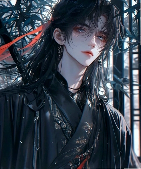 Mỹ nam cổ trang Trung Quốc anime trong trang phục lộng lẫy