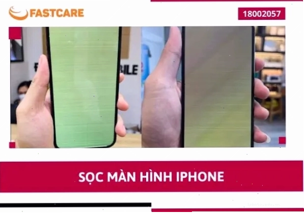 Nguyên nhân và cách khắc phục sọc màn hình iPhone