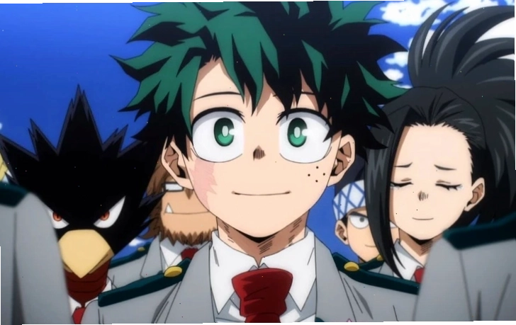 Nhân vật anime nam Izuku Midoriya trong My Hero Academia