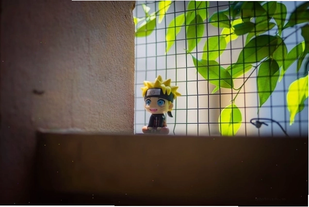 Nhân vật Naruto trong bộ trang phục đặc trưng