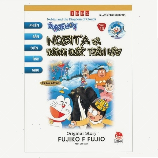 Nobita và Doraemon khám phá Vương Quốc Trên Mây