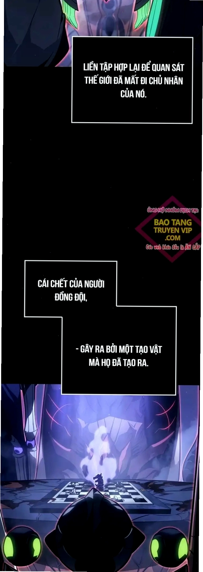 Phản ứng của các nhân vật trước tình hình nguy cấp