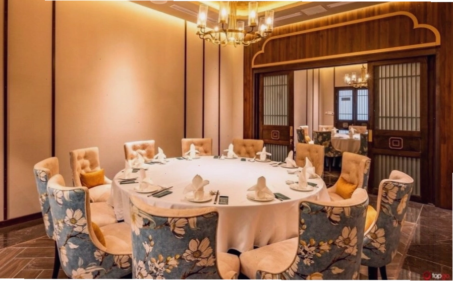 Phòng VIP tại Dragon Palace với sức chứa lớn và trang thiết bị hiện đại