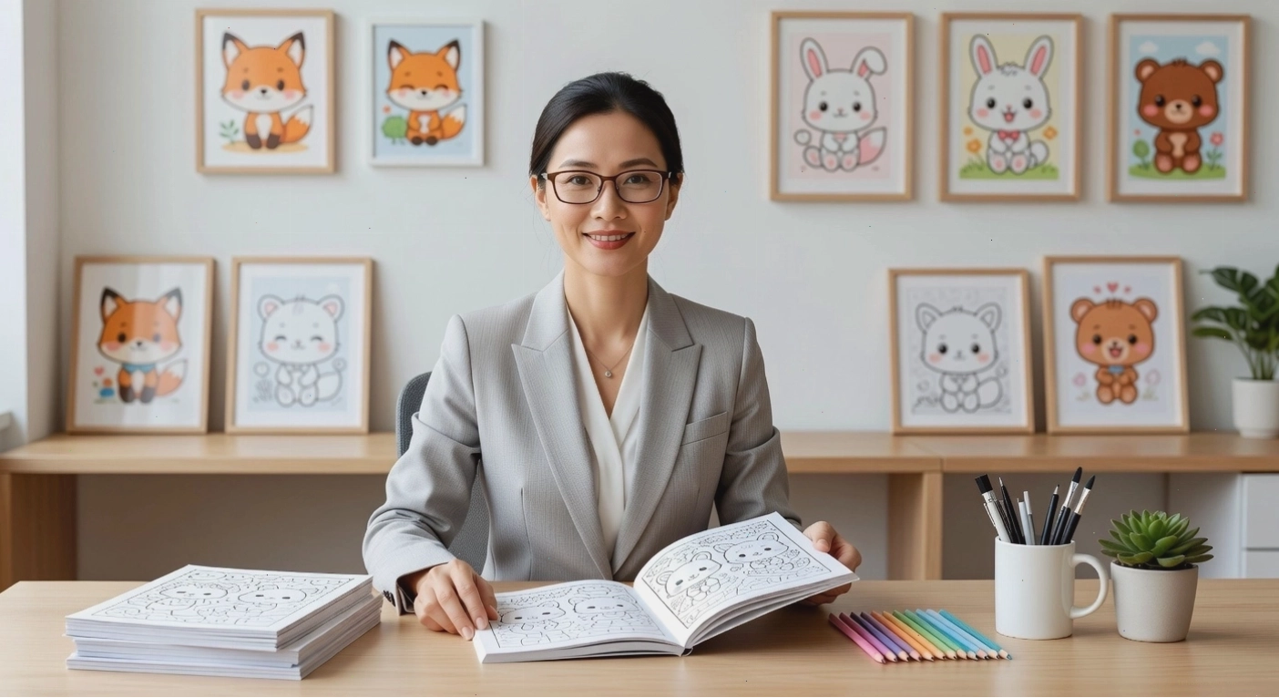 Phương Anh - Tác giả bộ sưu tập hình nền chibi