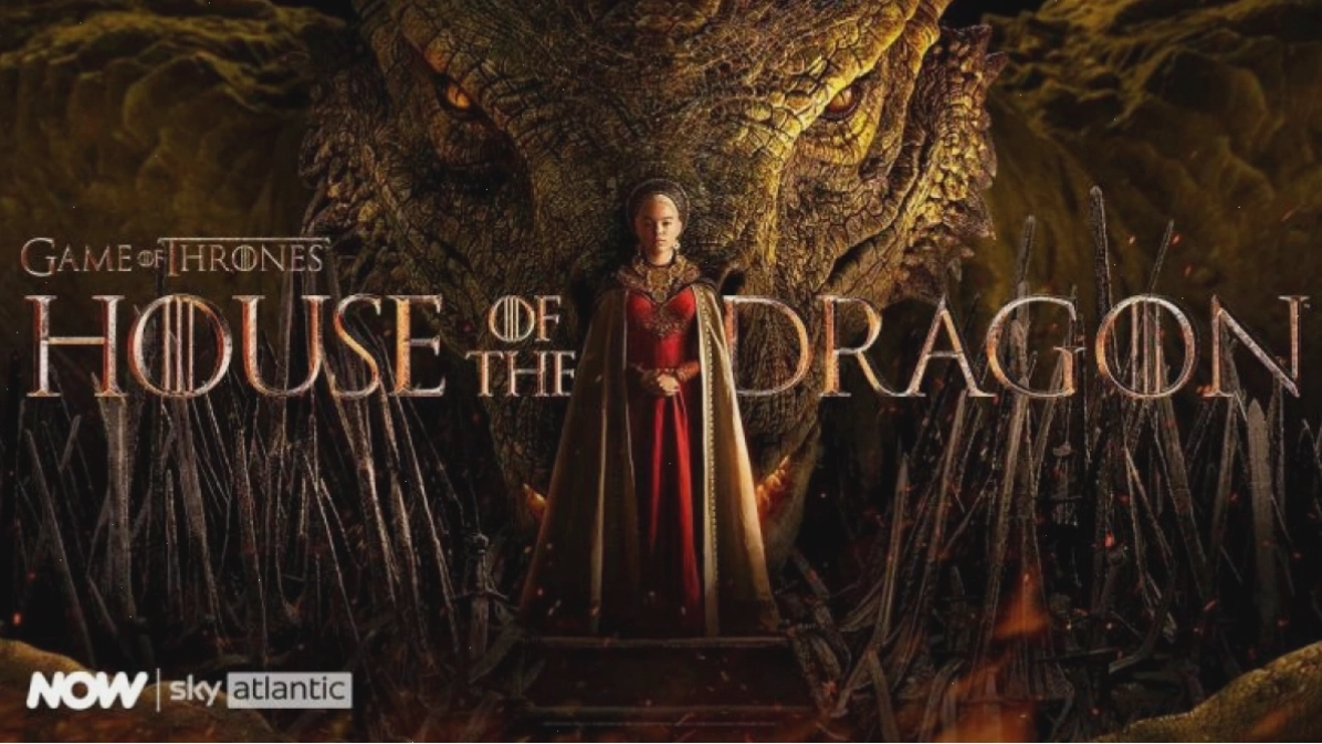 Poster chính thức của series Gia Tộc Rồng (House of the Dragon)