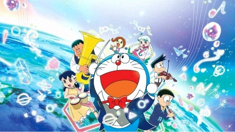 Poster phim Doraemon: Nobita và bản giao hưởng Địa Cầu